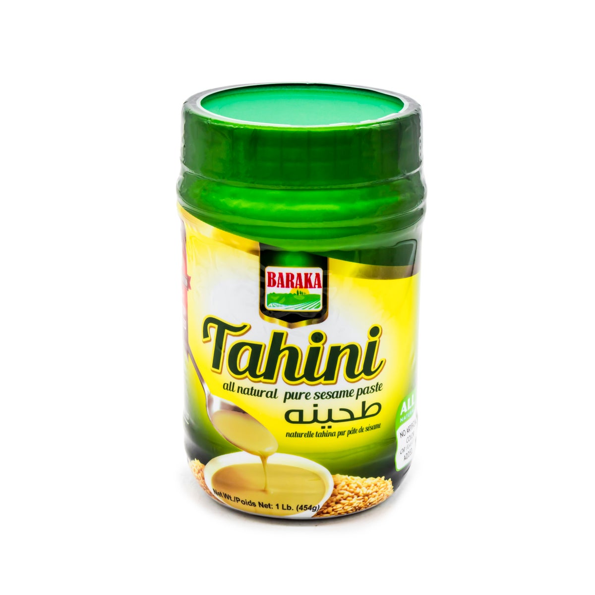 Tahini (Sesame paste) in plastic tub  "BARAKA" 1 L